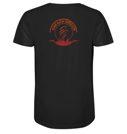 Ich bin grillsüchtig | Einfach Grillen Organic T-Shirt - Organic Shirt