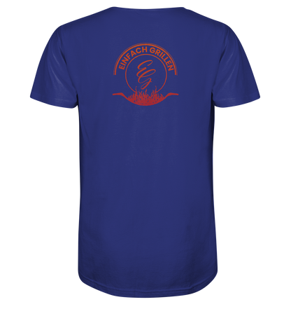 Ich bin grillsüchtig | Einfach Grillen Organic T-Shirt - Organic Shirt
