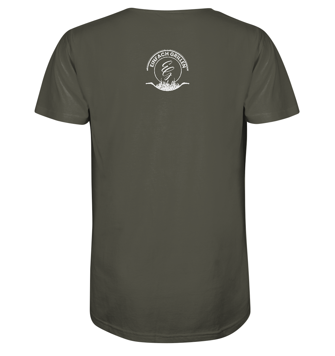 "Ok, das ist Einfach Grillen Merch" Organic T-Shirt