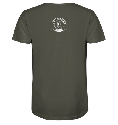 "Ok, das ist Einfach Grillen Merch" Organic T-Shirt