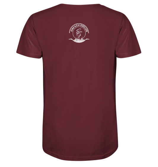 "Ok, das ist Einfach Grillen Merch" Organic T-Shirt