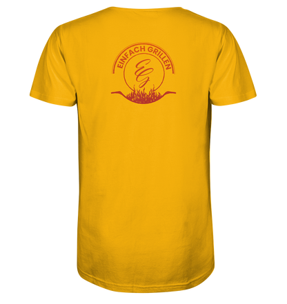 Ich bin grillsüchtig | Einfach Grillen Organic T-Shirt - Organic Shirt