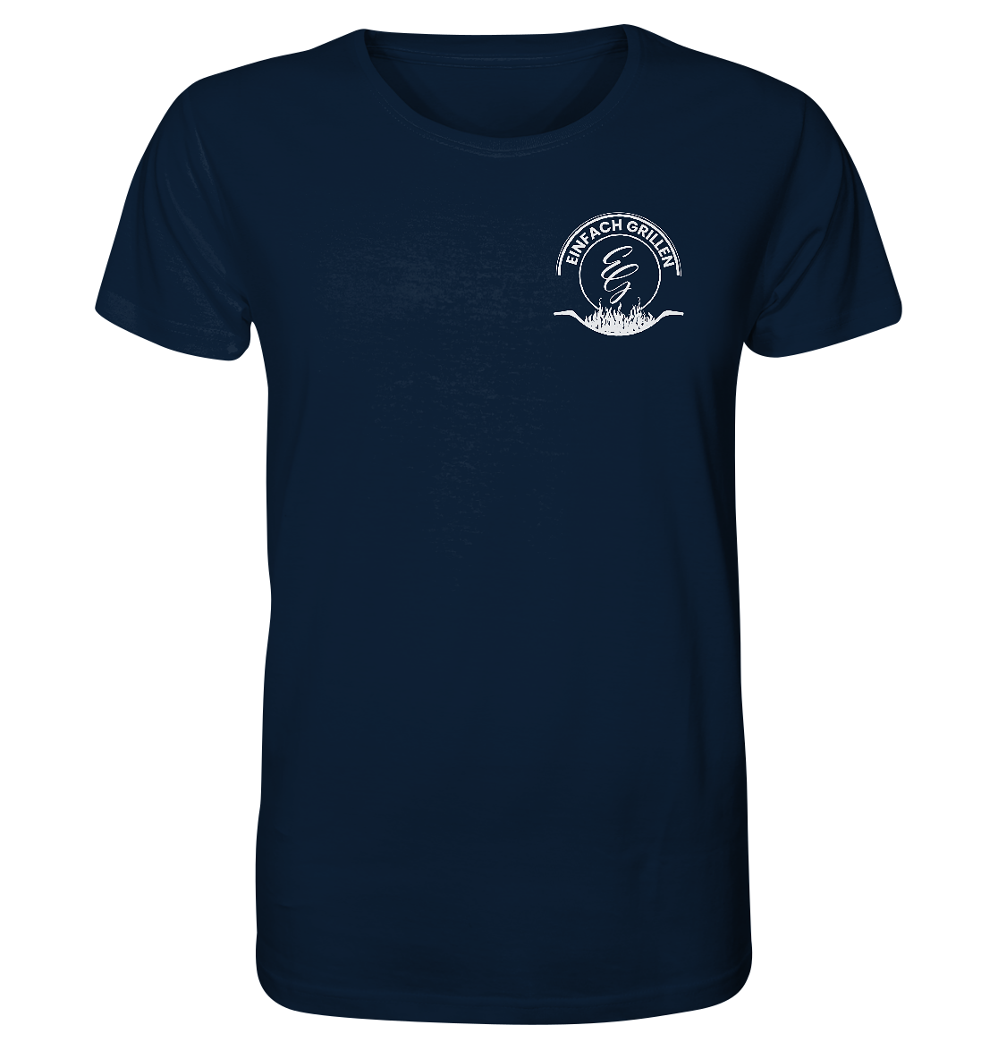 "Ok, das ist Einfach Grillen Merch" Organic T-Shirt