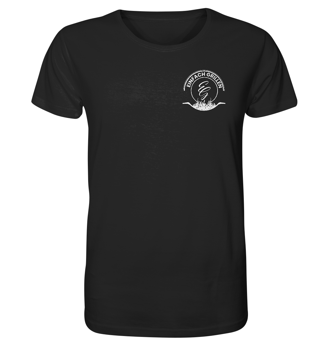 "Ok, das ist Einfach Grillen Merch" Organic T-Shirt