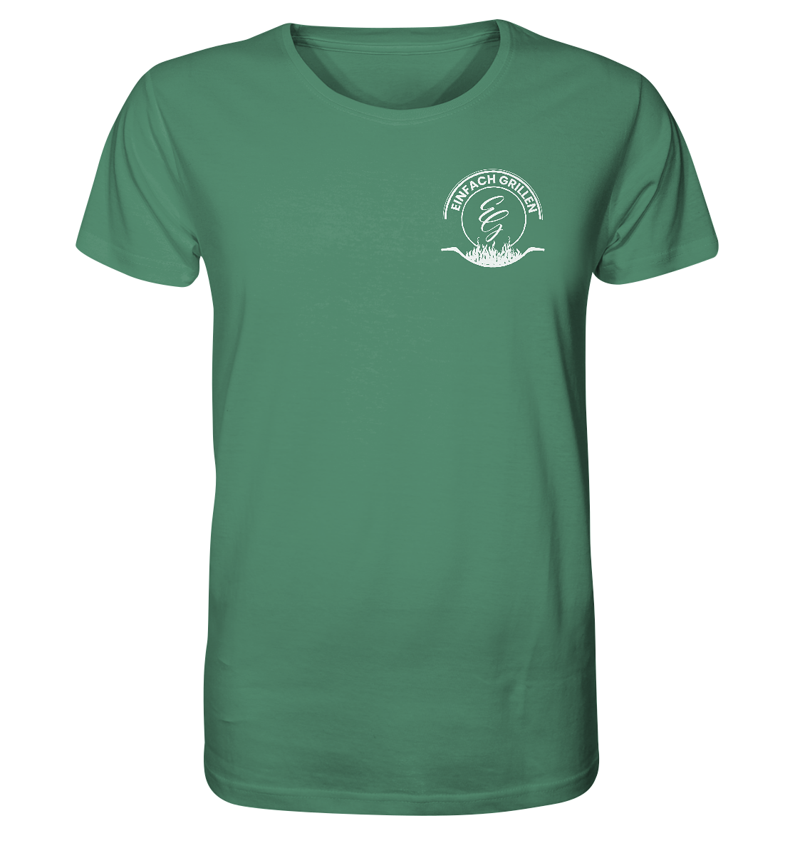 "Ok, das ist Einfach Grillen Merch" Organic T-Shirt