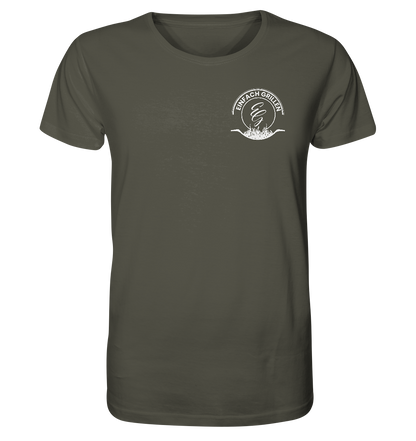 "Ok, das ist Einfach Grillen Merch" Organic T-Shirt