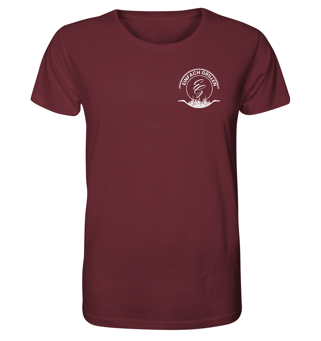 "Ok, das ist Einfach Grillen Merch" Organic T-Shirt