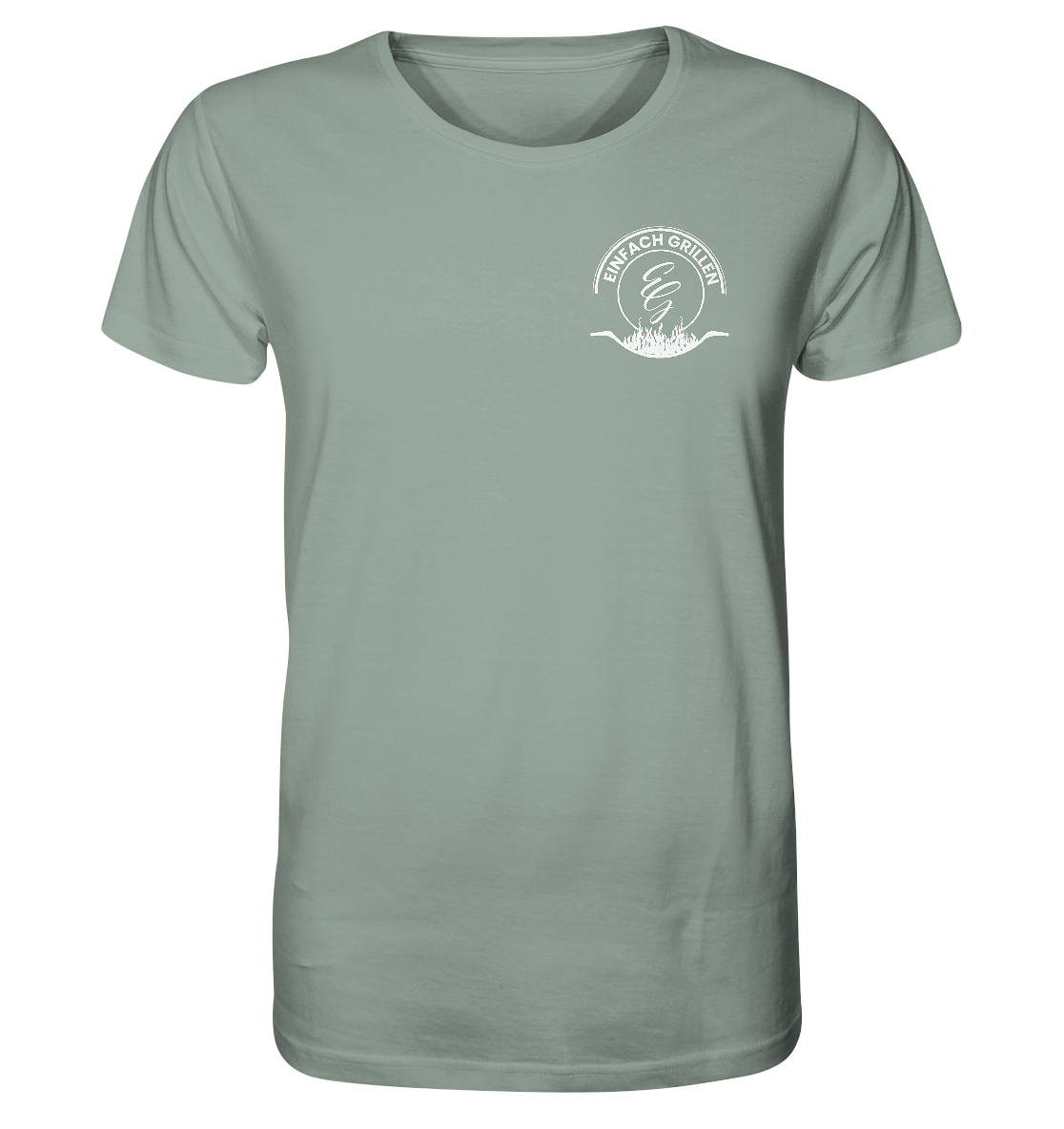 "Ok, das ist Einfach Grillen Merch" Organic T-Shirt
