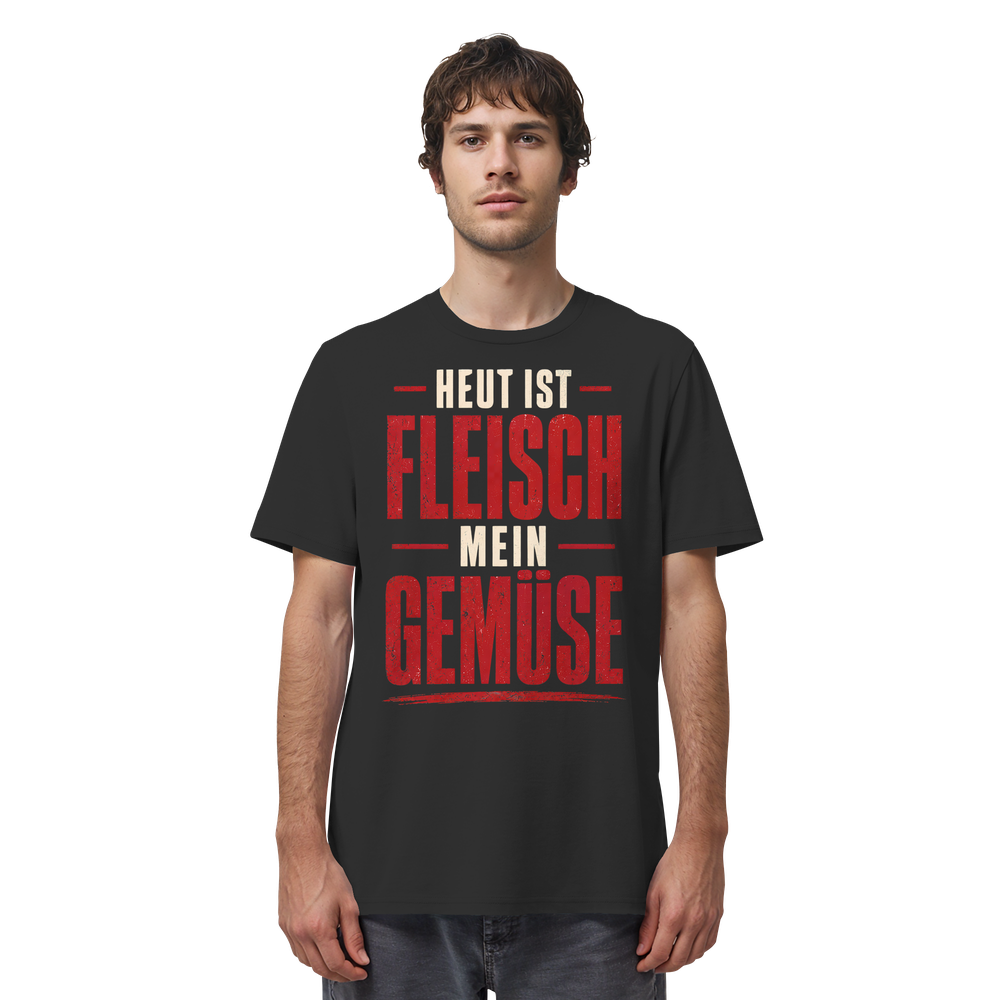Heut ist Fleisch mein Gemüse T-Shirt - Organic Shirt