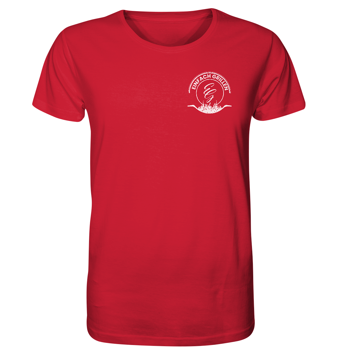 "Ok, das ist Einfach Grillen Merch" Organic T-Shirt