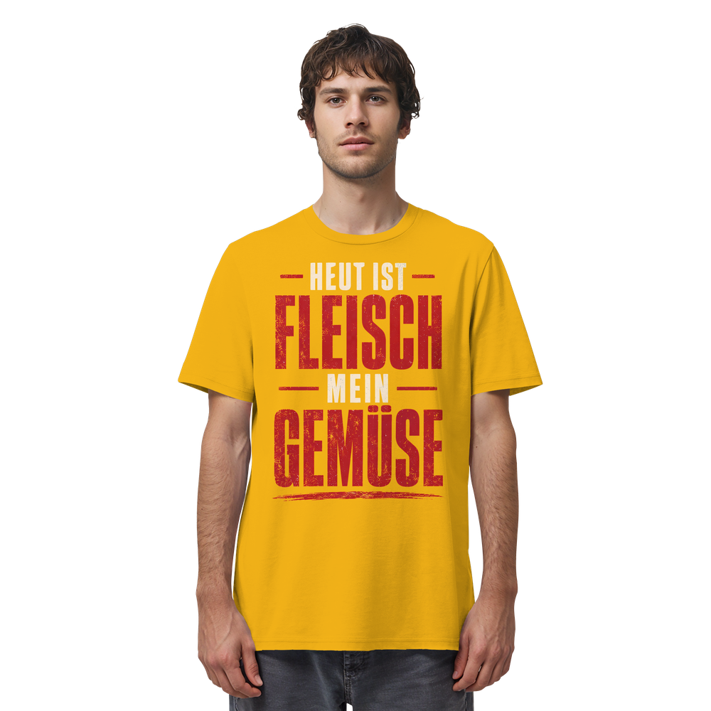 Heut ist Fleisch mein Gemüse T-Shirt - Organic Shirt