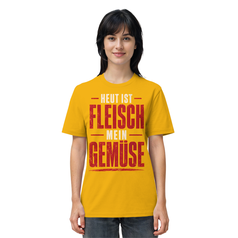 Heut ist Fleisch mein Gemüse T-Shirt - Organic Shirt