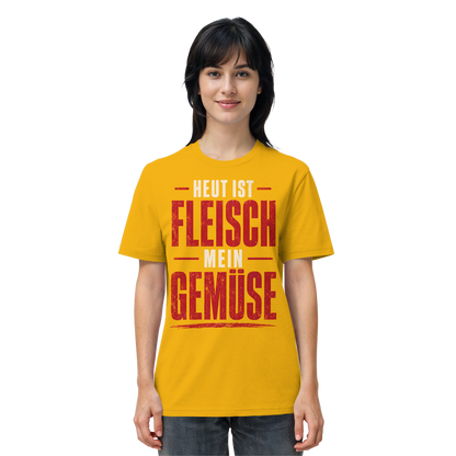 Heut ist Fleisch mein Gemüse T-Shirt - Organic Shirt